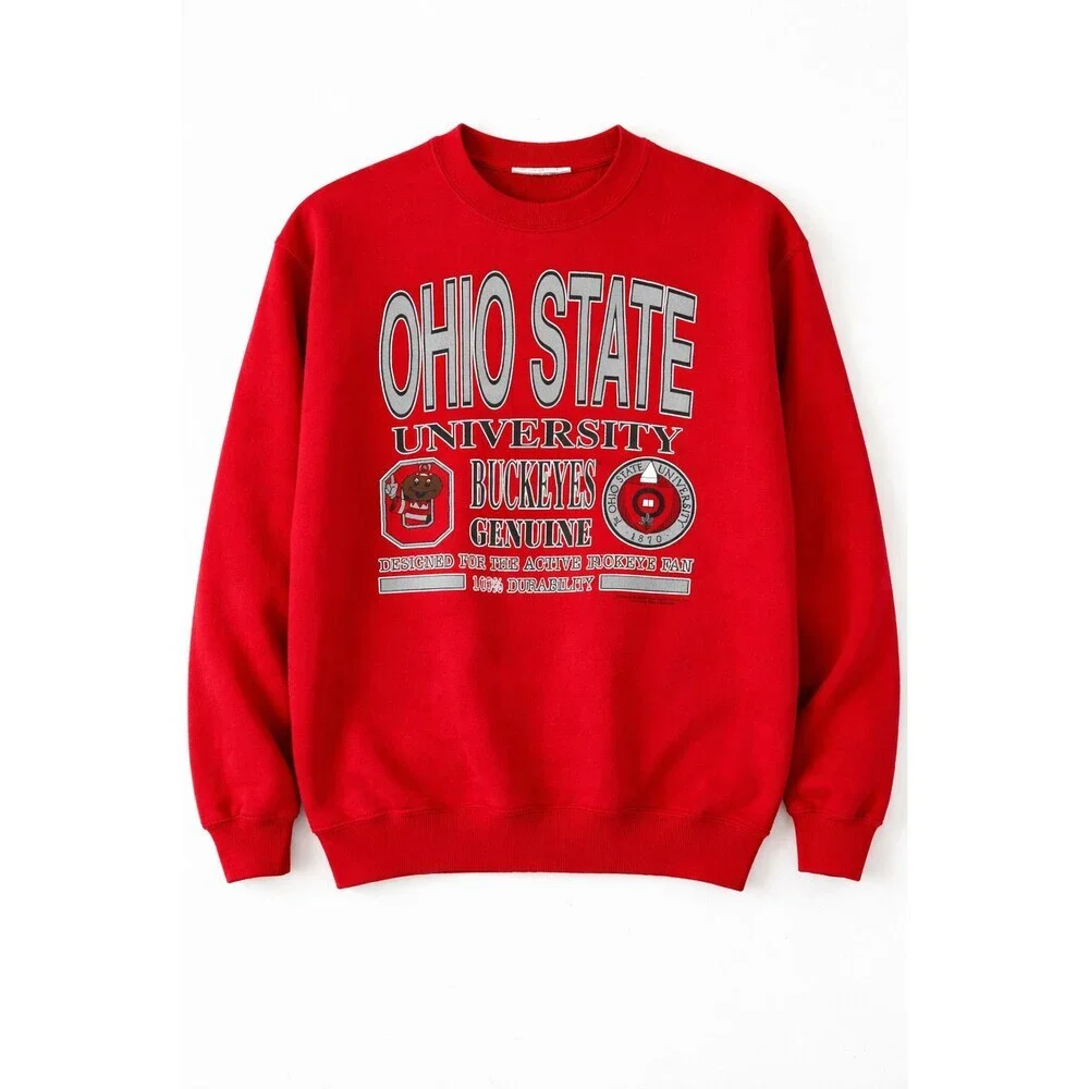 Vintage The Ohio State University Sweatshirt Student Union Size Large Buckeyes